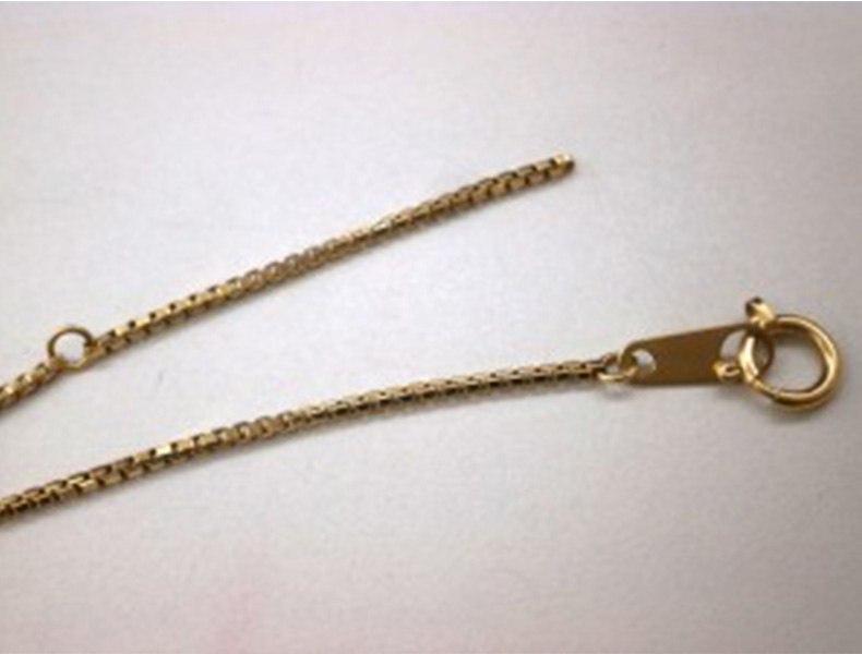 チェーンが切れている