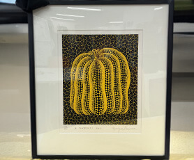 草間彌生　リトグラフ　A PUMPKIN(T) 2003