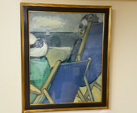 ジャン・ピエール・カシニョール　油彩キャンバス　F20