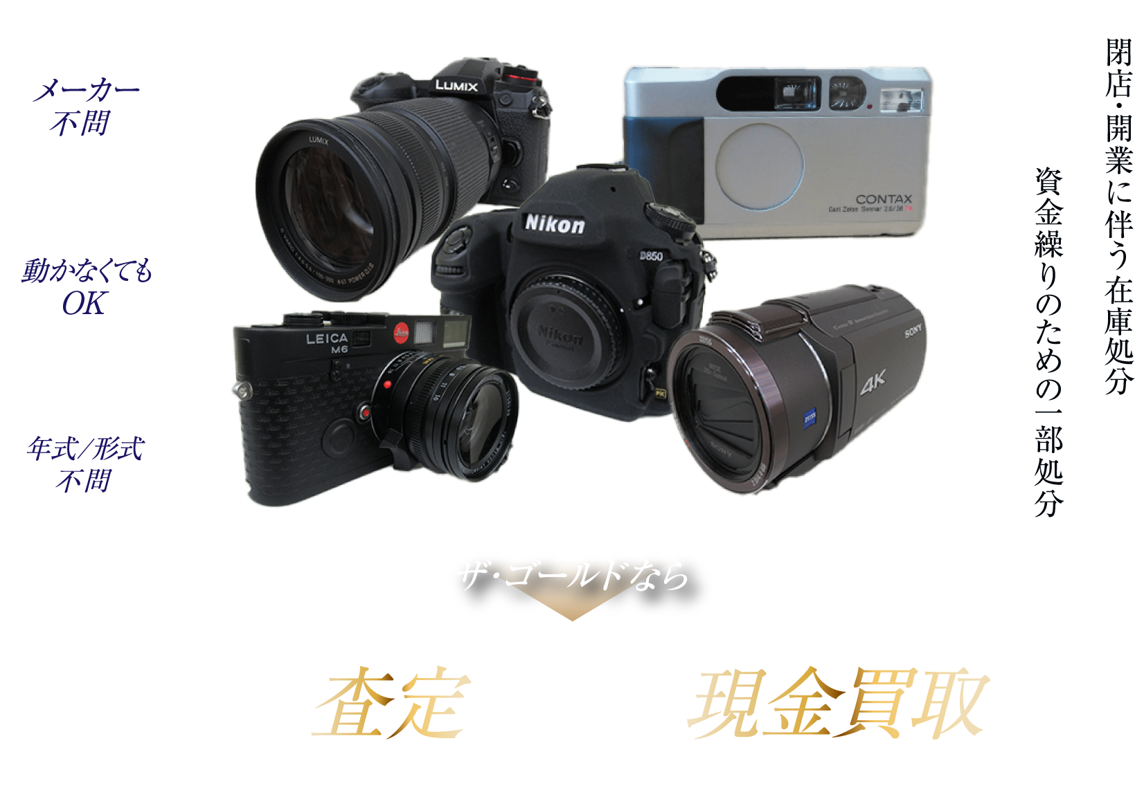ザ・ゴールドのカメラ鑑定士