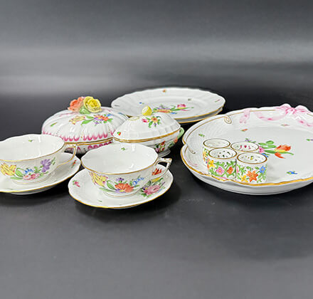 ヘレンドやマイセンのセットアイテム