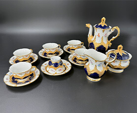 マイセン グランツゴールド Bフォームサービスセット 1800年代後半