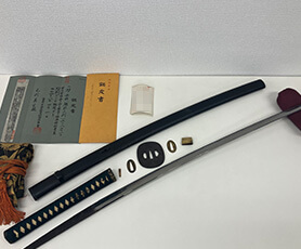 無銘　刀　特別貴重　刀拵認定書付