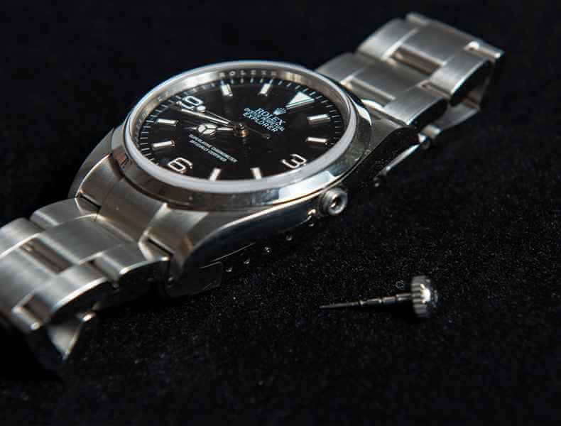 竜頭が取れている