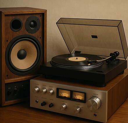 希少性のある限定モデルやヴィンテージオーディオ