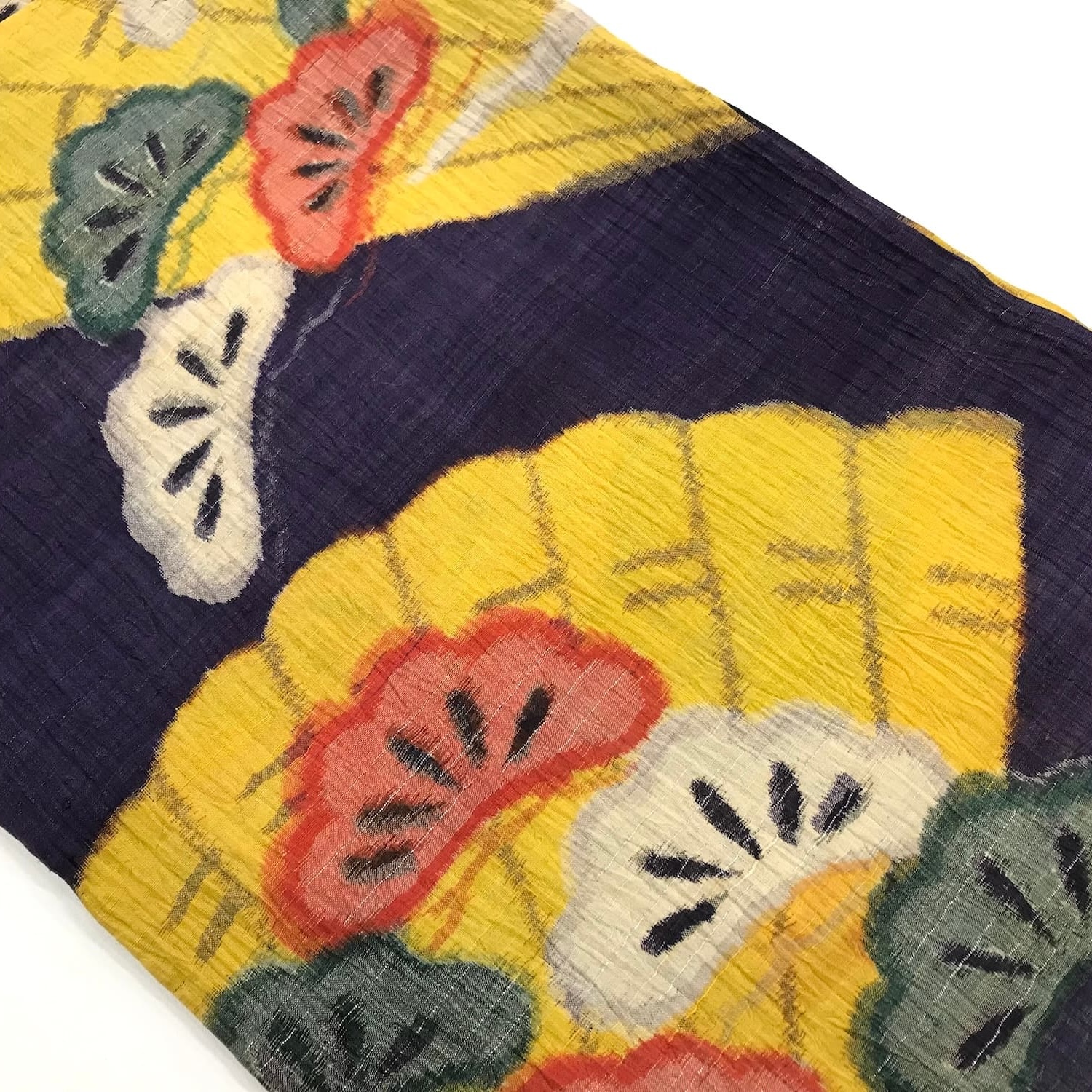 証紙付きの有名産地のアンティーク着物