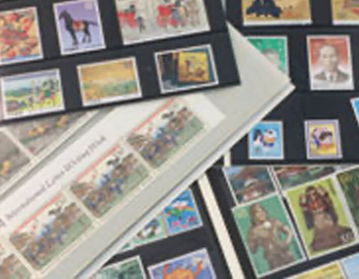 バラの切手ファイル