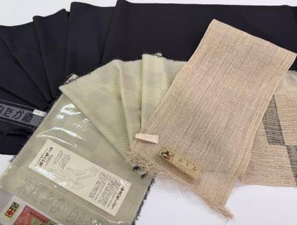 ふじ布などの自然布や希少反物など