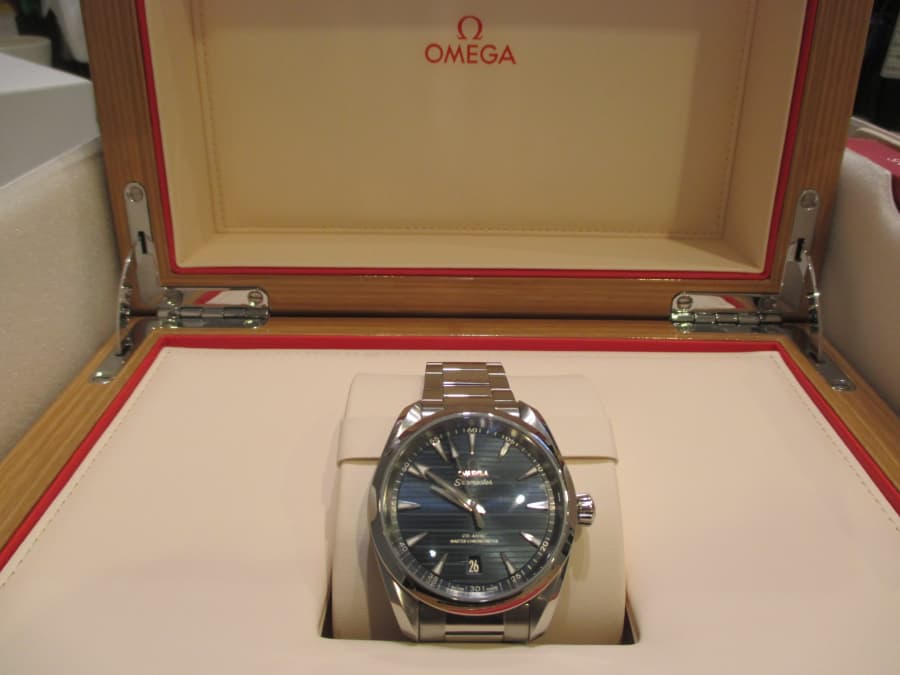 OMEGA　シーマスターアクアテラの買取実績【徳島田宮店/徳島県/徳島市】 徳島県徳島市にあるザ・ゴールド 徳島田宮店（※徳島安宅店に移転いたしました）の画像1