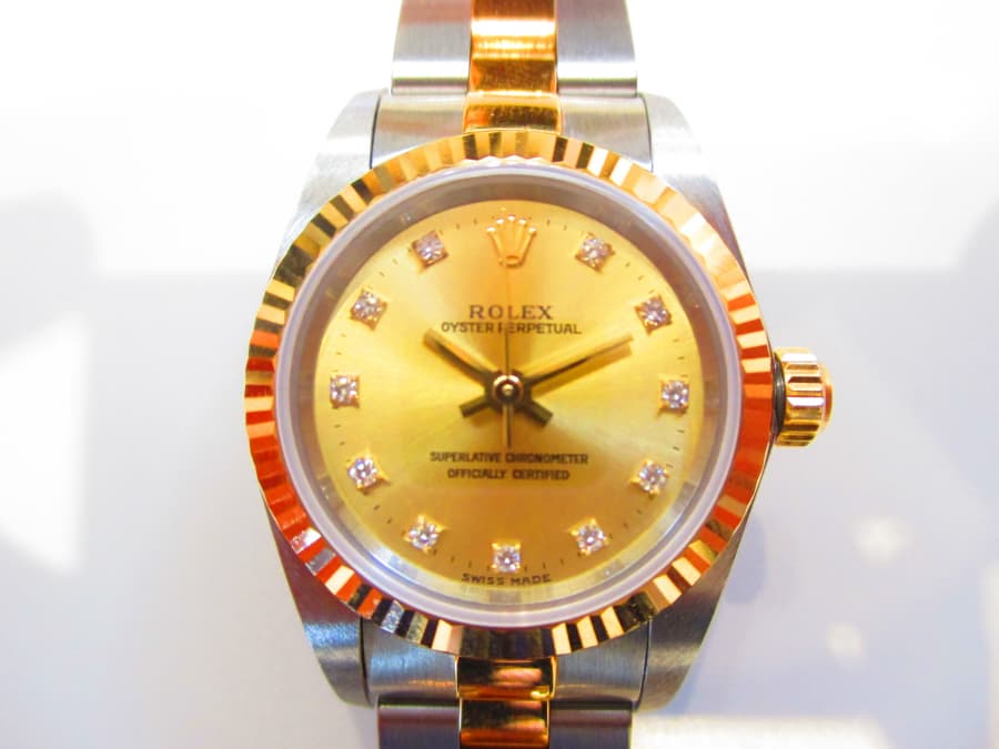 ロレックス　オイスターパーペチュアル　【徳島田宮店】 徳島県徳島市にあるザ・ゴールド 徳島田宮店（※徳島安宅店に移転いたしました）の画像1
