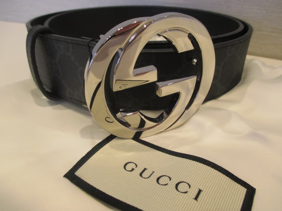 グッチ ベルト GGスプリームキャンバスの買取実績【徳島田宮店/徳島県/徳島市】 徳島県徳島市にあるザ・ゴールド 徳島田宮店（※徳島安宅店に移転いたしました）の画像1