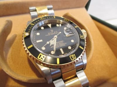 ROLEXサブマリーナー16613【徳島田宮店】 徳島県徳島市にあるザ・ゴールド 徳島田宮店（※徳島安宅店に移転いたしました）の画像1