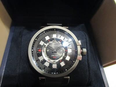 LOUIS　VUITTONタンブールエボリューション　スピンタイムGMT【徳島田宮店】 徳島県徳島市にあるザ・ゴールド 徳島田宮店（※徳島安宅店に移転いたしました）の画像1