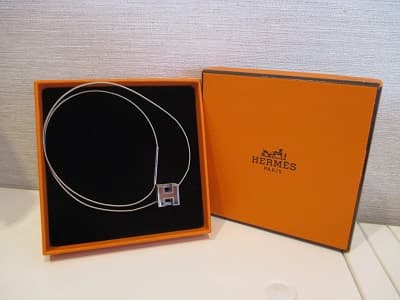 エルメス☆Hキューブネックレス【徳島田宮店】 徳島県徳島市にあるザ・ゴールド 徳島田宮店（※徳島安宅店に移転いたしました）の画像1