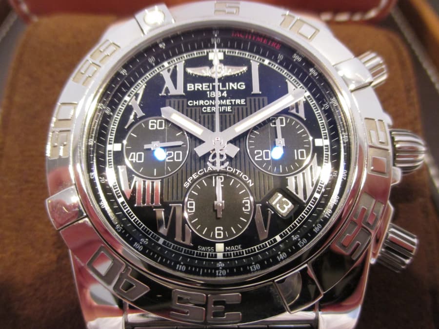 ブライトリングクロノマットの買取実績【徳島田宮店/徳島県/徳島市】 徳島県徳島市にあるザ・ゴールド 徳島田宮店（※徳島安宅店に移転いたしました）の画像1