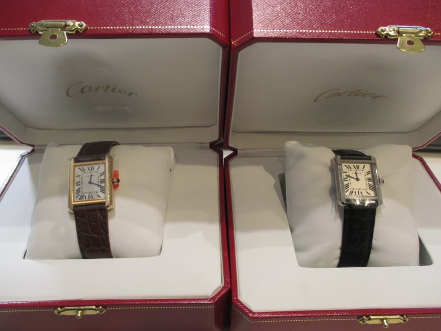 カルティエ★タンクソロSM★【徳島田宮店】 徳島県徳島市にあるザ・ゴールド 徳島田宮店（※徳島安宅店に移転いたしました）の画像1