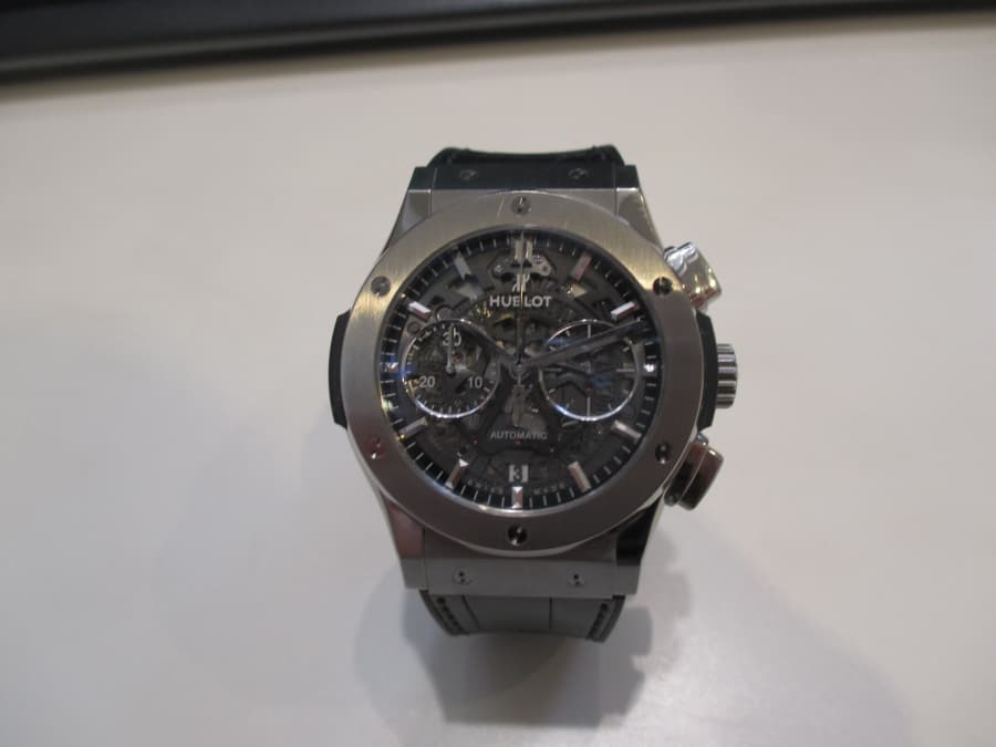HUBLOT　クラシック・フュージョン　アエロ・フュージョン　【徳島田宮店】 徳島県徳島市にあるザ・ゴールド 徳島田宮店（※徳島安宅店に移転いたしました）の画像1