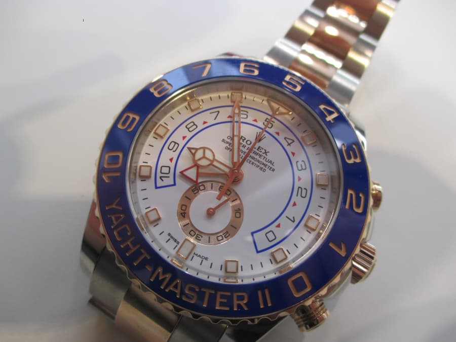 ROLEX ヨットマスターⅡの買取り実績【徳島田宮店/徳島県/徳島市】 徳島県徳島市にあるザ・ゴールド 徳島田宮店（※徳島安宅店に移転いたしました）の画像1