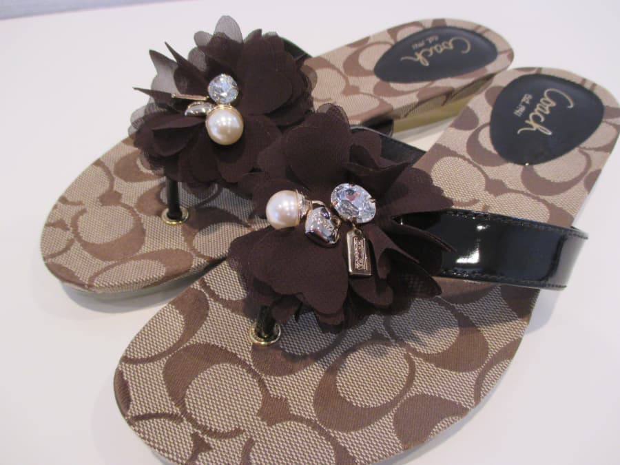 コーチ　シグネチャー　サンダル【徳島田宮店】 徳島県徳島市にあるザ・ゴールド 徳島田宮店（※徳島安宅店に移転いたしました）の画像1