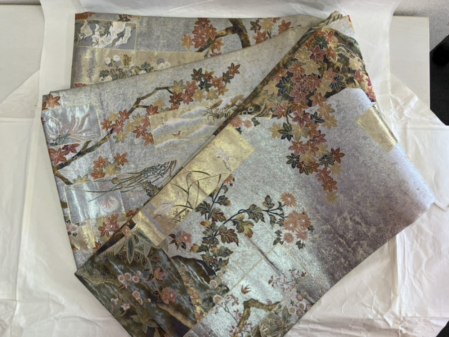 西陣あさぎ/帯の買取実績【飯田インター店/長野県/飯田市】 長野県飯田市にあるザ・ゴールド 飯田インター店の画像1