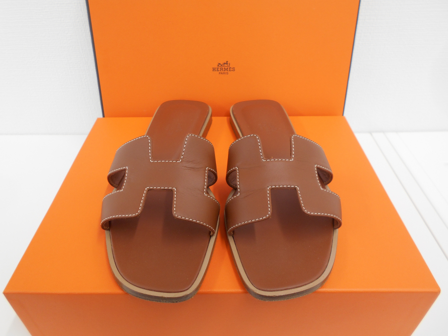 エルメスのサンダル買取実績【新潟上近江店/新潟県/新潟市】 新潟県新潟市にあるザ・ゴールド 新潟上近江店の画像1