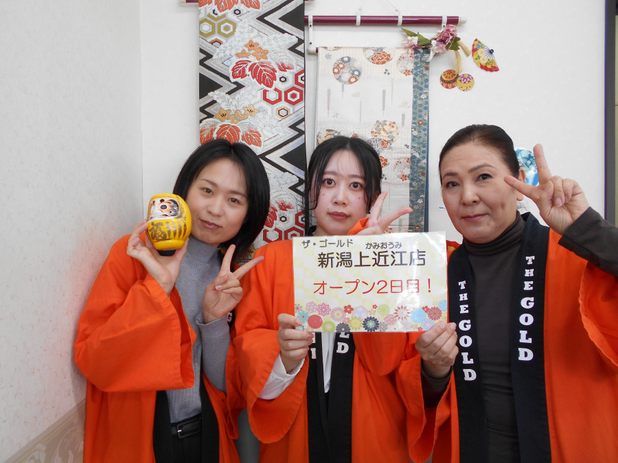 オープン2日目！【ザ・ゴールド新潟上近江店】