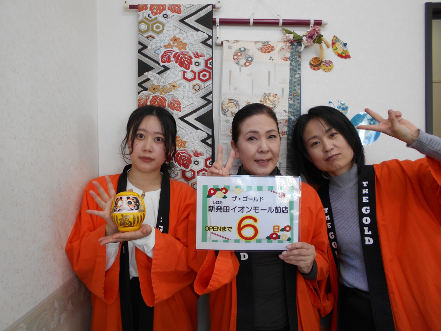 オープンまで　あと６日！【ザ・ゴールド新潟上近江店】