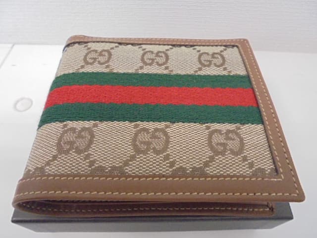 グッチ　シェリーライン　財布【パワーシティ鳴門店】 徳島県鳴門市にあるザ・ゴールド パワーシティ鳴門店（※2/28に閉店いたしました）の画像1