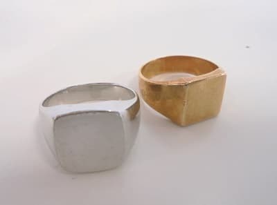 １８金リング　プラチナ850リング　【パワーシティ鳴門店】 徳島県鳴門市にあるザ・ゴールド パワーシティ鳴門店（※2/28に閉店いたしました）の画像1