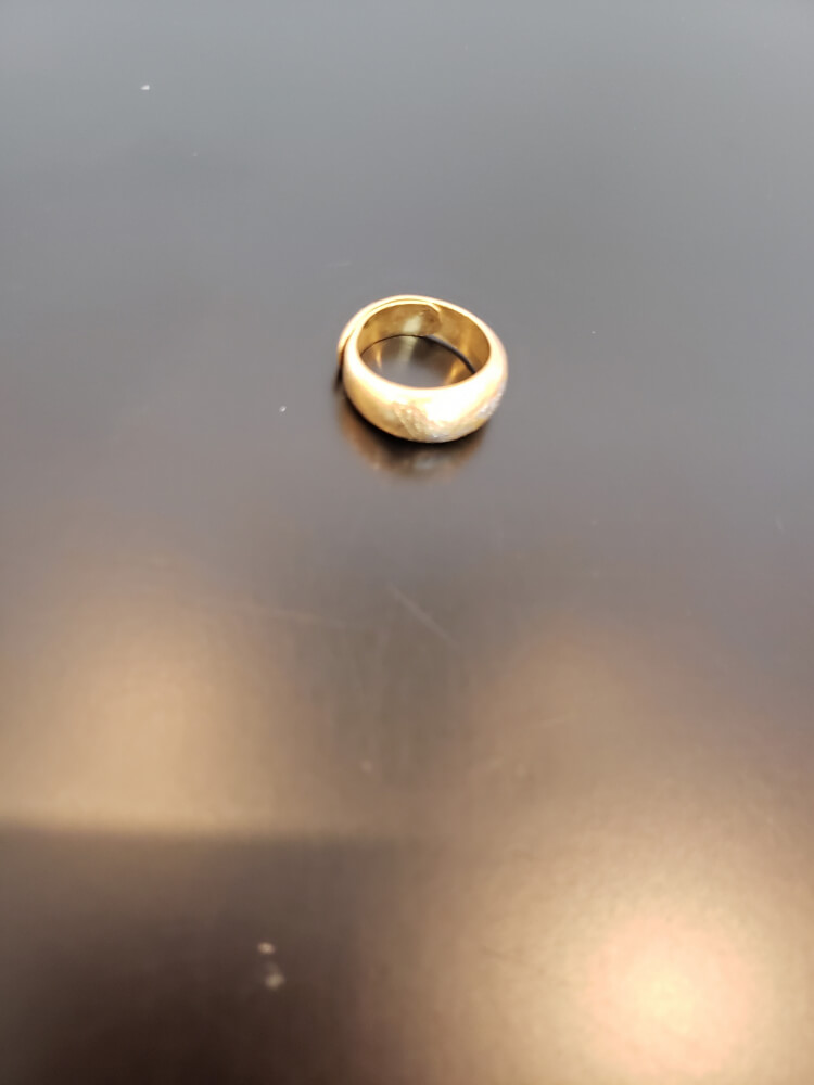 純金リングの買取実績【西条店/愛媛県/西条市】 愛媛県西条市にあるザ・ゴールド 西条店の画像1