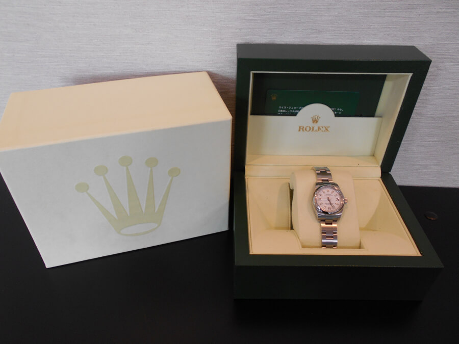 ロレックス　オイスターパーペチュアルの買取り実績【西条店/愛媛県/西条市】 愛媛県西条市にあるザ・ゴールド 西条店の画像1