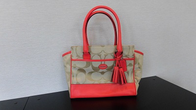 COACH　シグネチャーキャンバスバッグ買取実績【西条店/愛媛県/西条市】 愛媛県西条市にあるザ・ゴールド 西条店の画像1