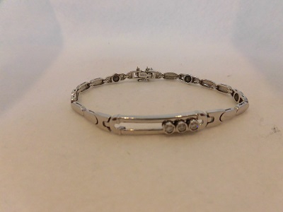 K18WG　磁気ブレス　【西条店】 愛媛県西条市にあるザ・ゴールド 西条店の画像1