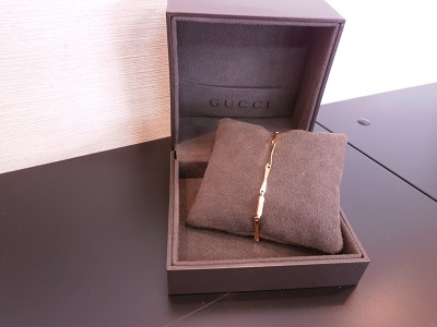 グッチ　ブレスレット　750YG　【西条店】 愛媛県西条市にあるザ・ゴールド 西条店の画像1