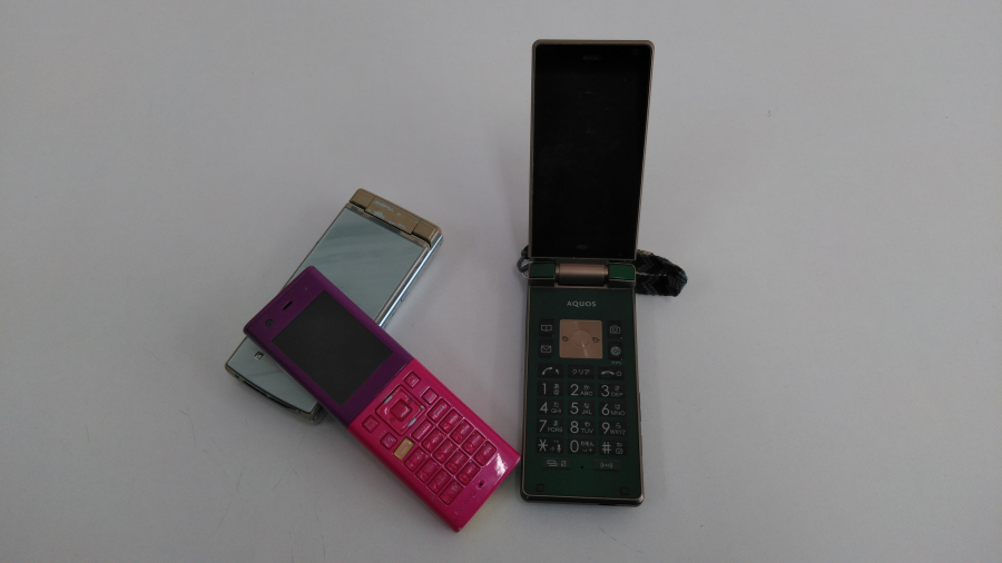 携帯電話(ガラケー)の買取実績　【新居浜北新町店/愛媛県/東予】