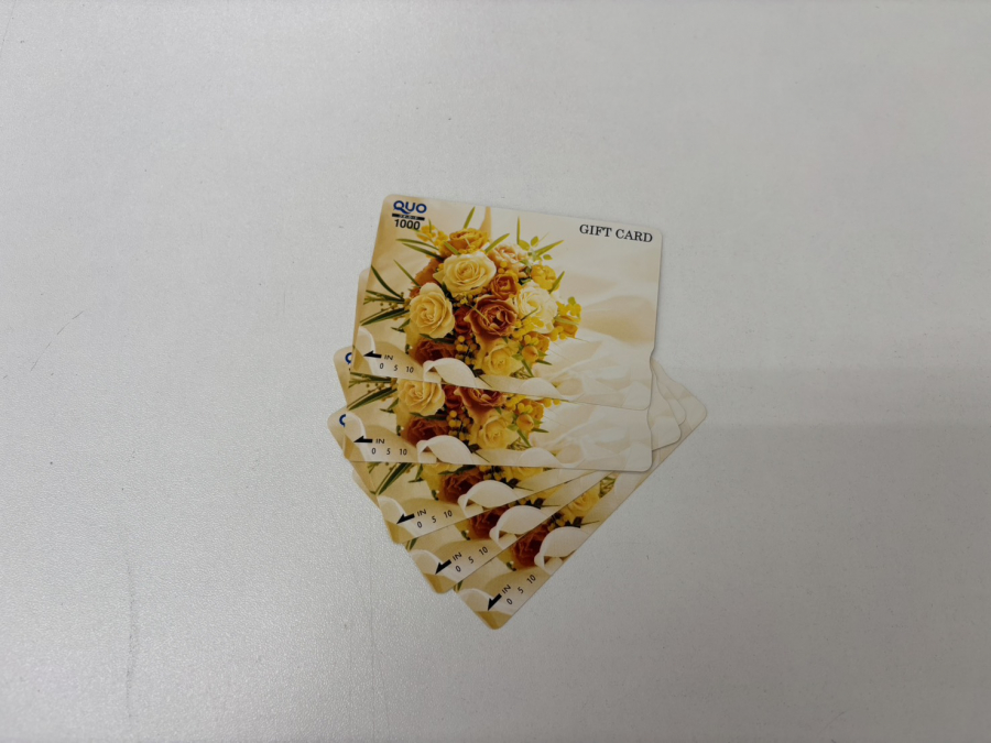 クオカードのお買取り実績【新居浜北新町店/愛媛県/東予】 愛媛県新居浜市にあるザ・ゴールド 新居浜北新町店の画像1
