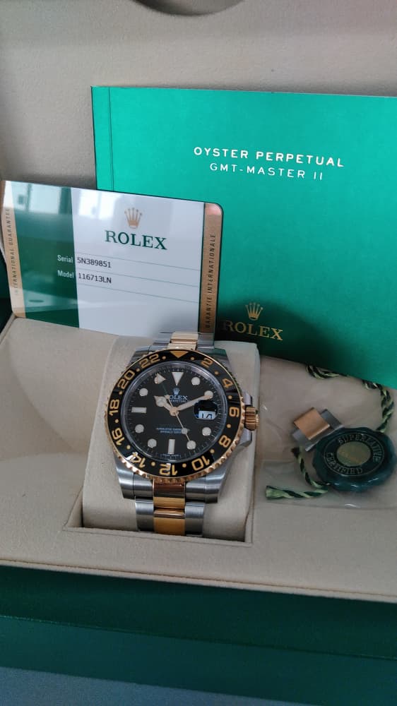 ロレックス☆GMTマスターⅡ☆　メンズ腕時計【新居浜北新町店】 愛媛県新居浜市にあるザ・ゴールド 新居浜北新町店の画像1