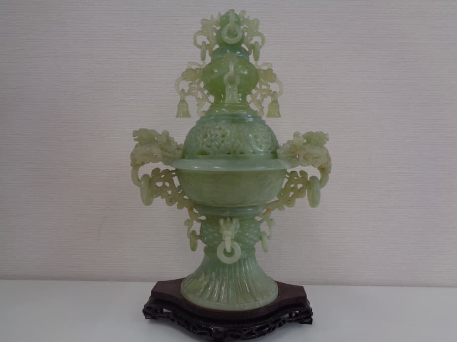 翡翠香炉/骨董買取実績【新居浜北新町店/愛媛県/新居浜市/東予】 愛媛県新居浜市にあるザ・ゴールド 新居浜北新町店の画像1