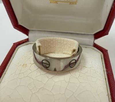 カルティエ　ラブリングの買取実績　【今治鳥生店/愛媛県/今治市】 愛媛県今治市にあるザ・ゴールド 今治鳥生店の画像1