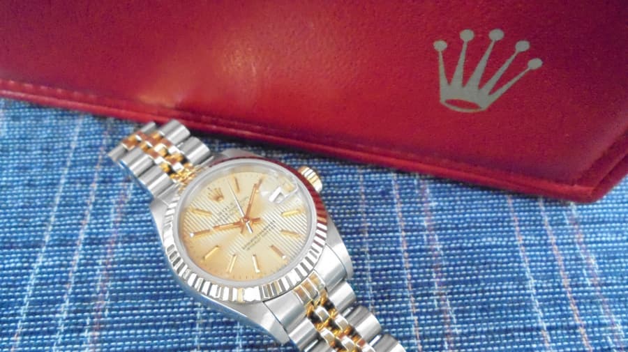 ロレックス　デイトジャストの買取実績　【今治鳥生店/愛媛県/今治市】 愛媛県今治市にあるザ・ゴールド 今治鳥生店の画像1