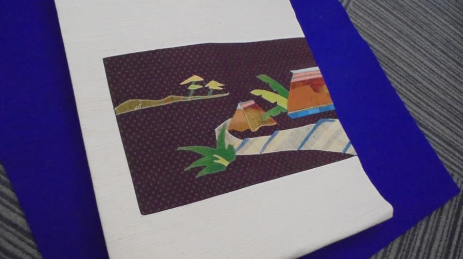 黄八丈　帯の買取実績　【今治鳥生店/愛媛県/今治市】 愛媛県今治市にあるザ・ゴールド 今治鳥生店の画像1