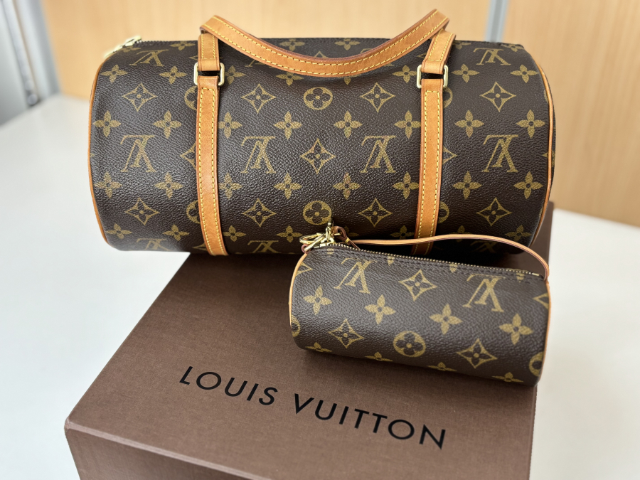 LOUIS VUITTON　パピヨン　バッグの買取実績【今治鳥生店/愛媛県/今治市】 愛媛県今治市にあるザ・ゴールド 今治鳥生店の画像1