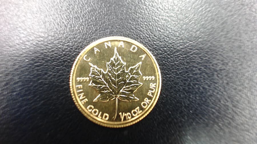 メープルコインの買取実績【四国中央店/愛媛県/東予】 愛媛県四国中央市にあるザ・ゴールド 四国中央店の画像1