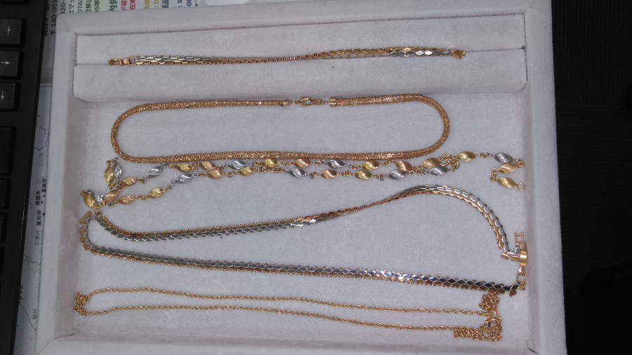 貴金属 　金　喜平ネックレスの買取実績【四国中央店/愛媛県/東予】 愛媛県四国中央市にあるザ・ゴールド 四国中央店の画像1