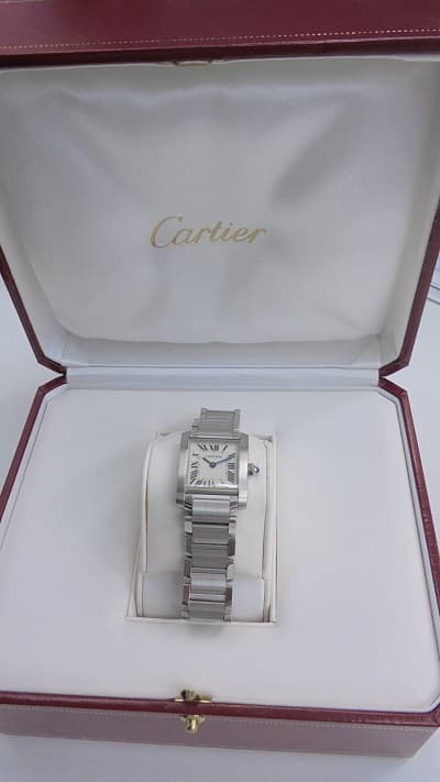 カルティエ　タンクフランセーズ【四国中央店】 愛媛県四国中央市にあるザ・ゴールド 四国中央店の画像1
