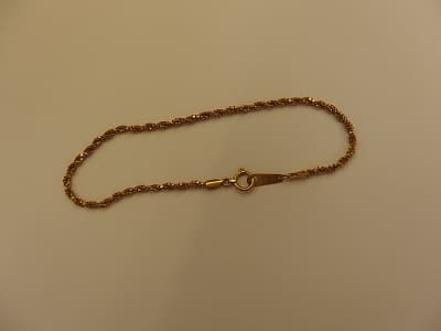 18金　ブレスレット【丸亀店】 香川県丸亀市にあるザ・ゴールド 丸亀店の画像1