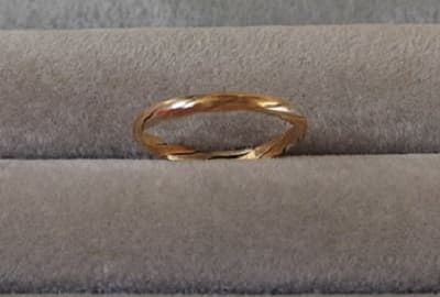 18金　リング【丸亀店】 香川県丸亀市にあるザ・ゴールド 丸亀店の画像1