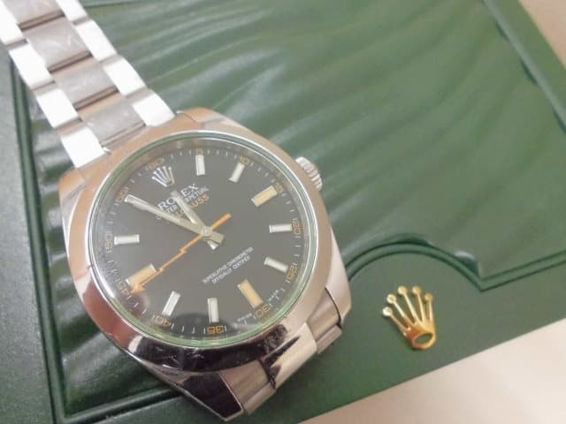 ロレックス・ミルガウスの買取実績【丸亀店/香川県/丸亀市】 香川県丸亀市にあるザ・ゴールド 丸亀店の画像1