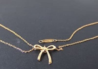 ティファニー　リボンペンダント　ミニ【丸亀店】 香川県丸亀市にあるザ・ゴールド 丸亀店の画像1