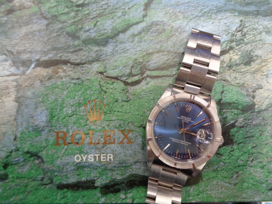 ロレックス・オイスターパーペチュアルデイト買取実績【丸亀店/香川県/丸亀市】 香川県丸亀市にあるザ・ゴールド 丸亀店の画像1